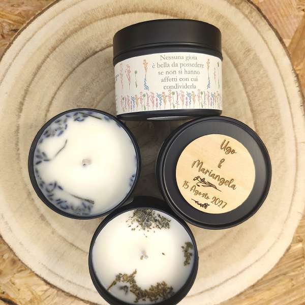 bomboniera candela prima cominione